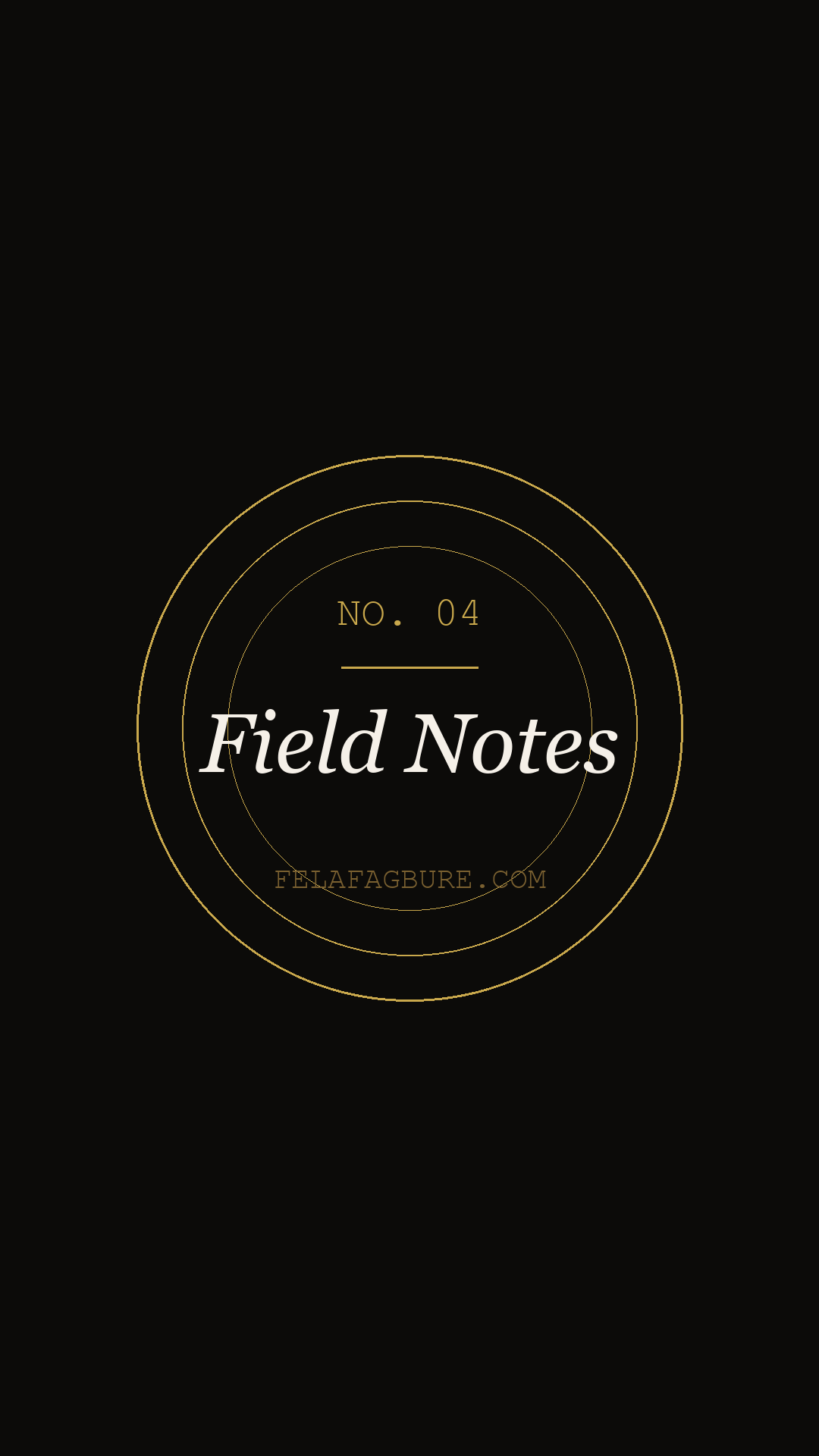 Field Notes cover