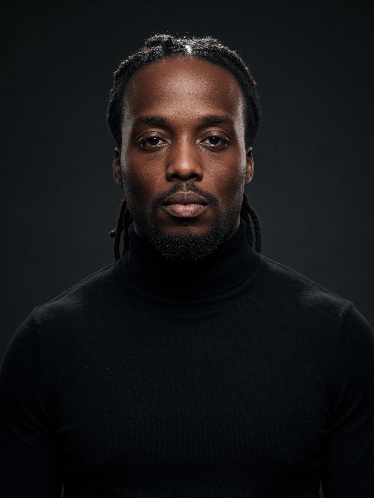 Black turtleneck